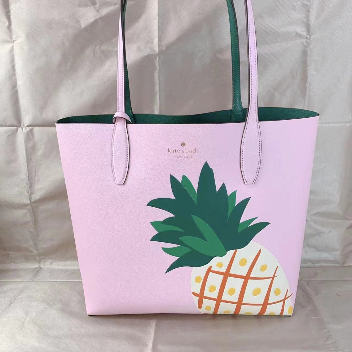 Kate Spade K7322 pineapple tote in pink multi Kate Spade K7322 pineapple tote in pink multi
